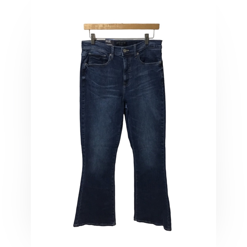 Lucky Brand High-Rise Flare Med. Wash (Athena Color) Stevie Jeans NWT Size 10